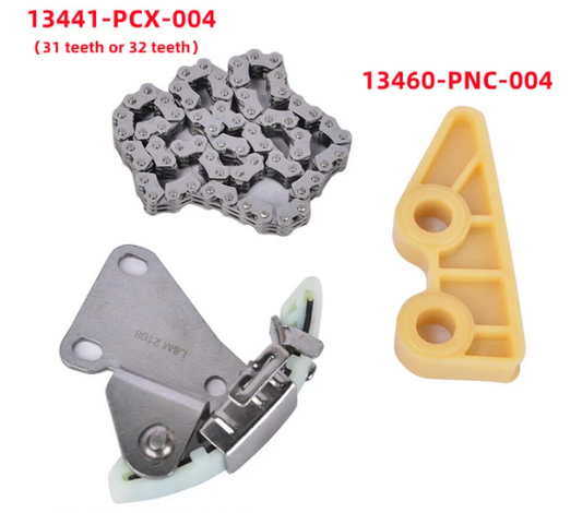 Honda Acura Oil Pump Guide Chain Kit Tensioner Set RSX K20A K20A2 K20A3 K20Z1