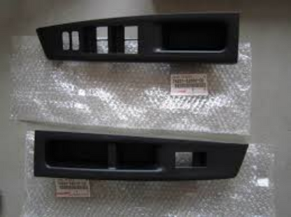 Toyota OEM Right Hand Drive Vitz 2010-2014 Front Armrest Upper Panel RH & LH Set