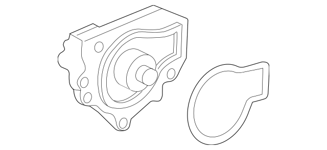 Genuine Honda OEM Water Pump  19200-P75-003 Japan