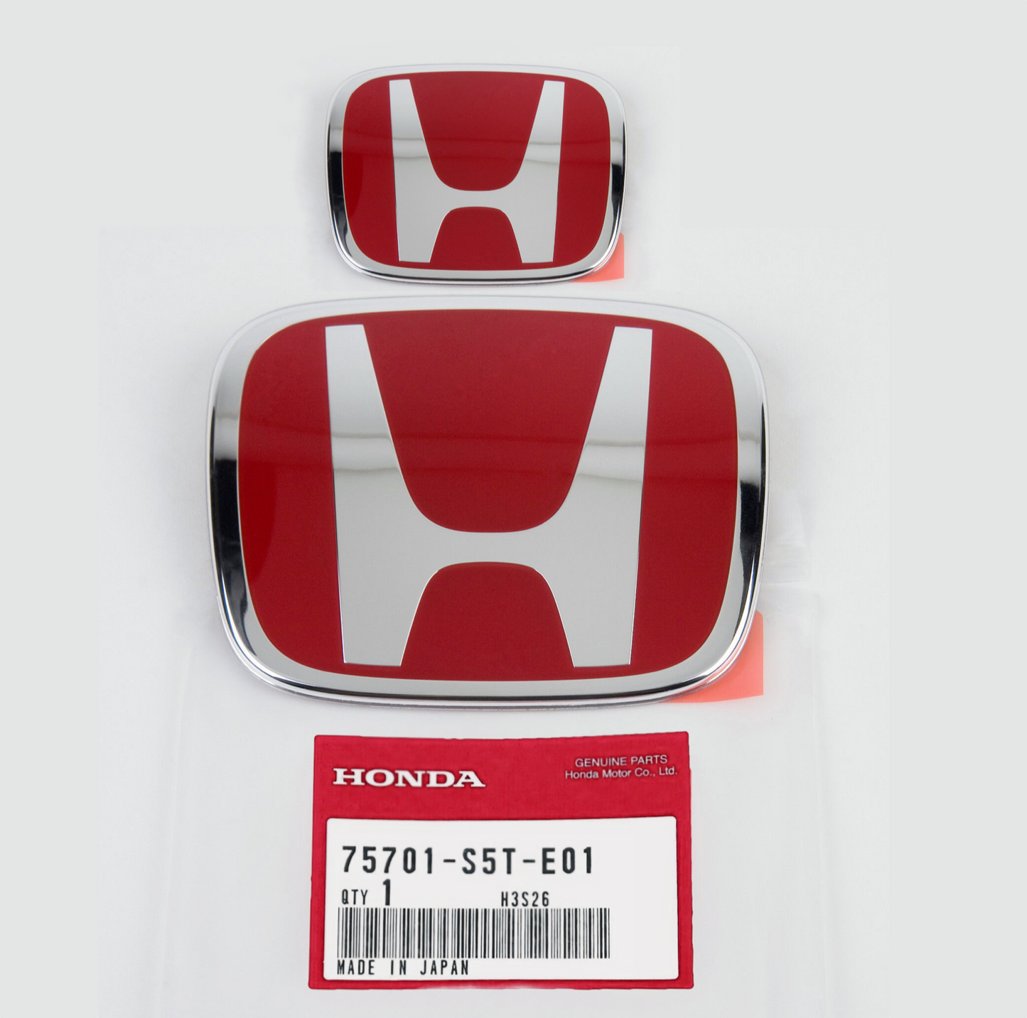 GENUINE HONDA OEM CIVIC 02-03 EP3 TYPE-R ZENKI Front & Rear Emblem Badge