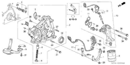 Genuine Honda OEM Acura TL Honda Accord Crank Sensor Harness 37501-RCA-A01