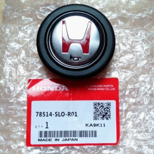 Genuine Honda OEM RED JDM Horn Button For Momo Steering Wheel