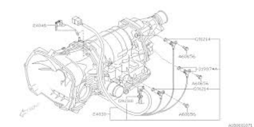 Genuine SUBARU OEM 06-07 Legacy Outback Transmission Speed Sensor 24030AA181