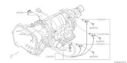 Genuine SUBARU OEM 06-07 Legacy Outback Transmission Speed Sensor 24030AA181