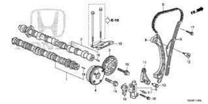 GENUINE HONDA OEM ACURA ACCORD 2013-2017 3-piece set K24 TIMING CHAIN