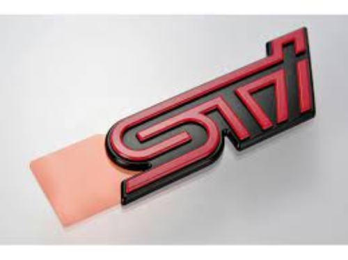 Genuine Subaru OEM 2005 Impreza STI Rear Trunk Badge Emblem 93073FE710 F/S