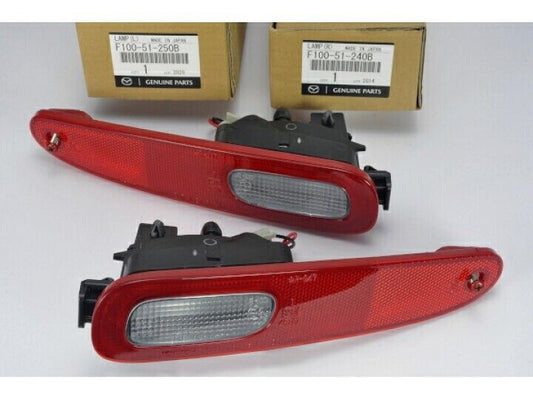 Genuine Mazda OEM Rx-7 Rx7 FD3S Back lamp Red Reflector Right & Left Set