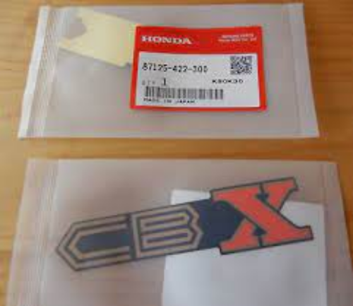 Genuine Honda OEM CBX1000 Side Cover Decal Sticker 87125-422-300 x2