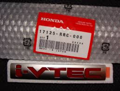 Genuine Honda OEM i-VTEC emblem i-VTEC Cars Civic Integra Prelude FD2 DC2
