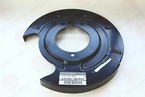 Genuine Nissan OEM Rear Brake Back Plate Right 44020-8H300