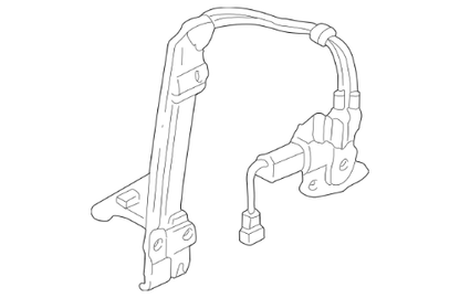 HONDA OEM USDM NSX NA LHD POWER WINDOW FRONT RIGHT REGULATOR ASSY 72210-SL0-A02