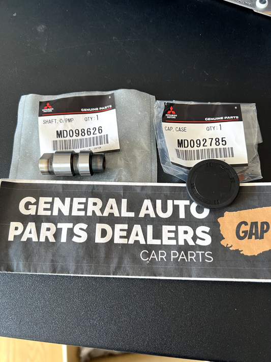 Genuine Mitsubishi OEM Eclipse Stubby Shaft & Cap DSM 4G63 4G64