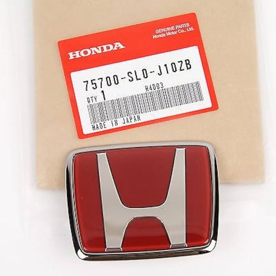 Genuine Honda OEM NSX R77 91-01 Front Emblem  75700-SL0-J10ZB