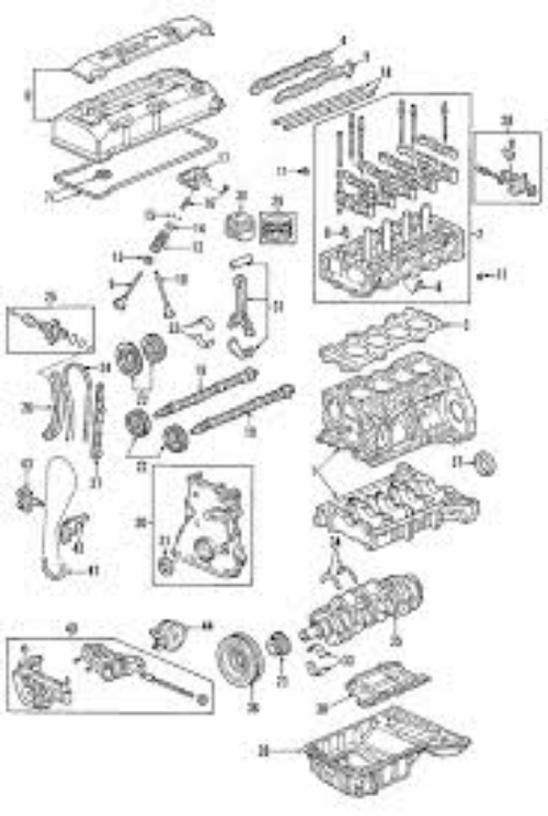 Genuine HONDA OEM S2000 Crankshaft 13310-PZX-A01