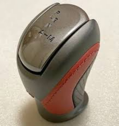 Genuine Nissan OEM R35 GT-R GTR BNR35 Shift Knob Red Black Leather 34910-KB60A