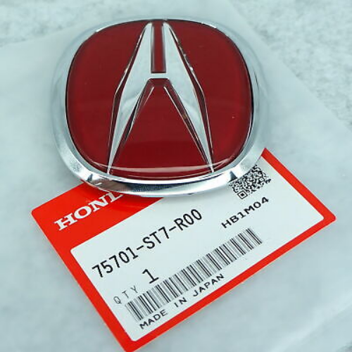 GENUINE HONDA OEM ACURA INTEGRA TYPE-R REAR RED 'A' EMBLEM