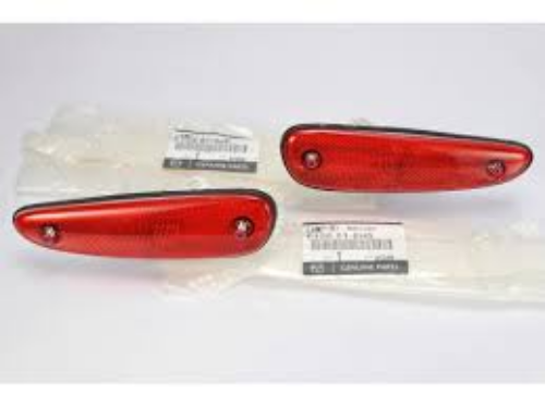 Genuine MAZDA OEM RX-7 FD3S Rear Side Marker Turn Light Lamp Lens Set