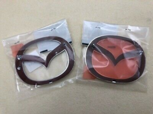 Genuine MAZDA OEM RX-8 SE3P 2004-2008 Front & Rear Emblem Badge Set