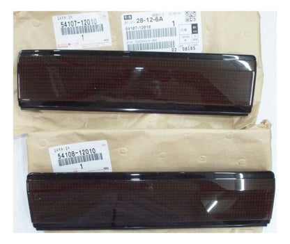 Genuine TOYOTA Trueno AE86 R&L SET Headlight Eye Brow Cover Garnish Lamp Lights