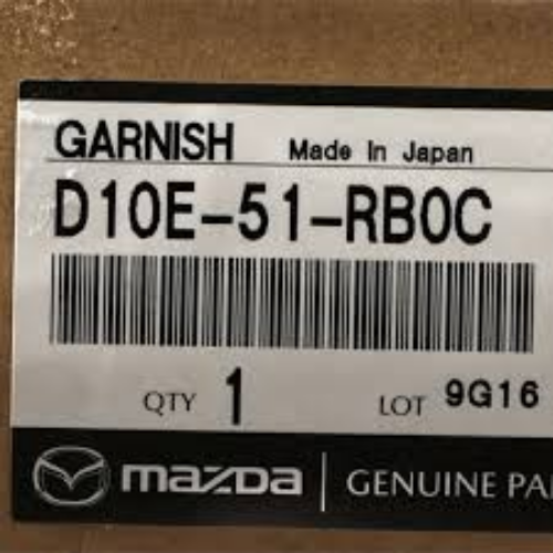 Genuine Mazda OEM CX-3 Driver LH Front Lower Molding Trim 2016-2021 D10E-51-RB0C