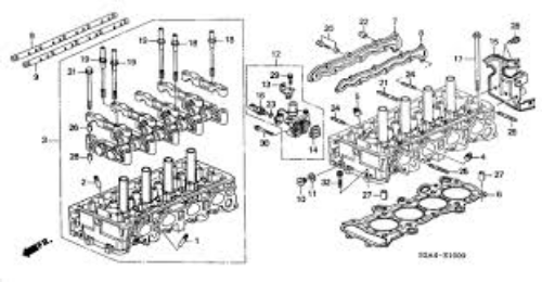 Genuine HONDA OEM S2000 Oil Pressure Switch 37250-PCX-A02