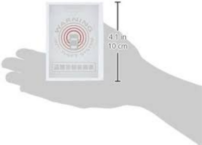 Genuine NISSAN OEM Warning Security Decal Sticker B8595-AQ010