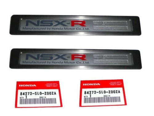 Genuine Honda Acura NSX Side Step Door Sill Kick Plate Pair 84272-SL0-Z00ZA ×2