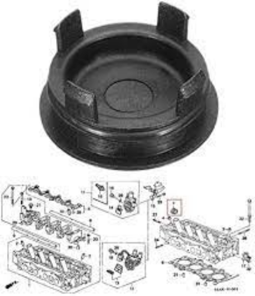 GENUINE HONDA OEM ALL B-SERIES CAM PLUG SEAL B16 B17 B18 B20 12513-P72-003