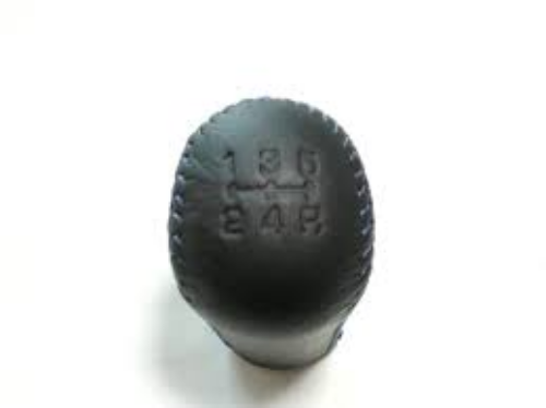 Genuine Mitsubishi OEM LANCER EVO5 EVO6 CP9A Shift Knob Blue Stitch MR657014
