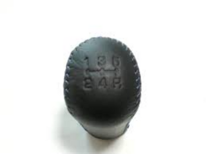 Genuine Mitsubishi OEM LANCER EVO5 EVO6 CP9A Shift Knob Blue Stitch MR657014