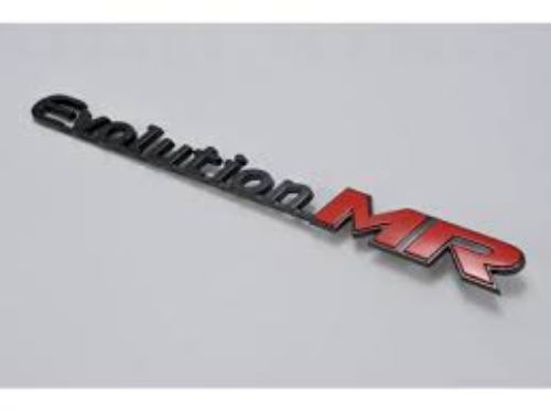 Genuine MITSUBISHI OEM Lancer Evolution evo8 CT9A MR emblem 7415A007