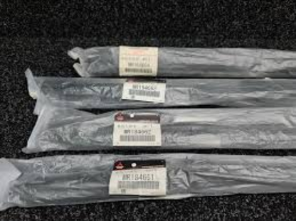 Genuine Mitsubishi OEM Door Window Moulding Set EVO 6 TOMMI MAKINEN