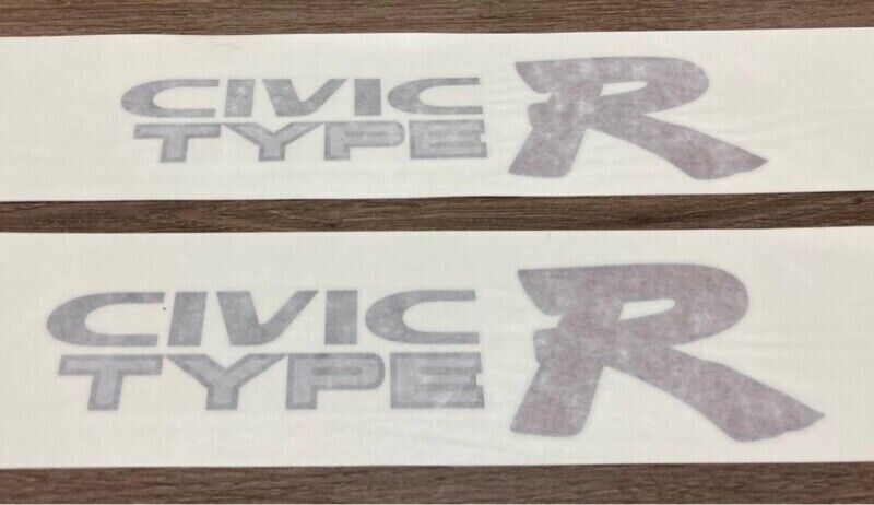 Genuine Honda Civic Type-R EK9 Side Sticker Light Outline 75773-S03-Z00ZA x2