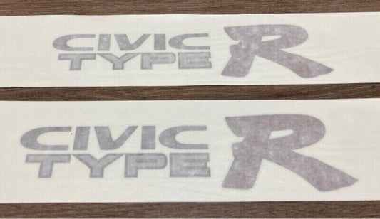 Genuine Honda Civic Type-R EK9 Side Sticker Light Outline 75773-S03-Z00ZA x2