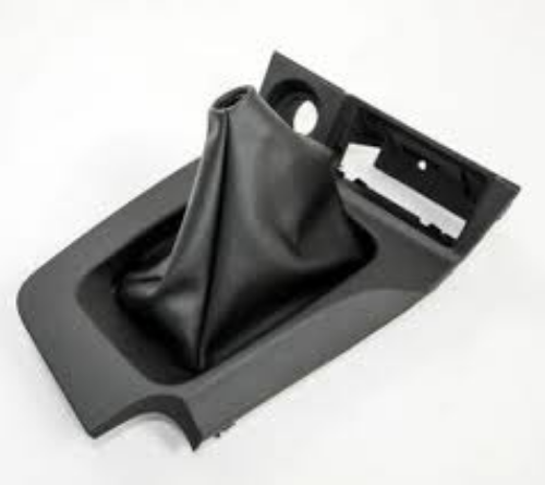 Genuine Nissan R34 Skyline GTT Leather Shift Boot & Console Plate 96935 - AA005