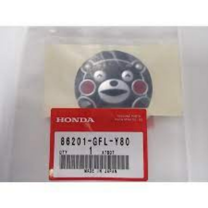 Genuine HONDA OEM KUMAMON x MONKEY Tank Emblem Cute 86201-GFL-Y80