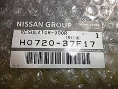 Genuine Nissan OEM S13 Silvia 180SX Regulator Door Window Right H0720-37F17