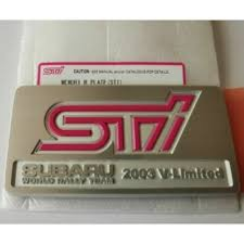 Genuine Subaru OEM GDB STI 2003 V - Limited Ornament Rear Emblem ST98020ST050