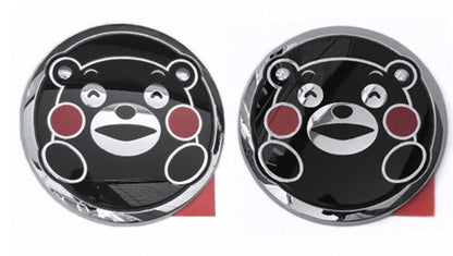 GENUINE HONDA OEM BIKE Z50 MONKEY KUMAMON Tank Emblem 2set Badge