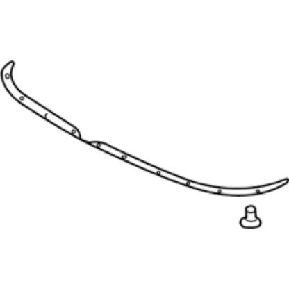 Genuine HONDA OEM INTEGRA Rubber Hood Seal 74142-ST7-000