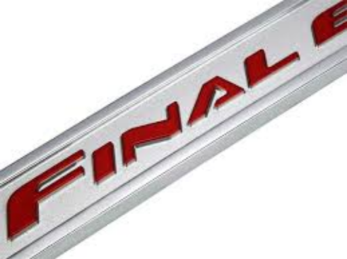 Genuine Mitsubishi OEM Lancer Evolution 10 Final Edition Emblem Badge 7415A605