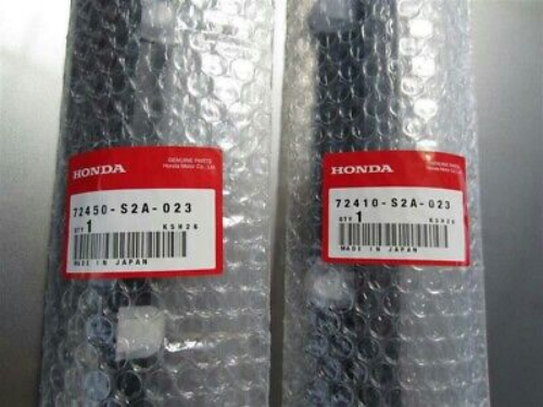 Genuine Honda S2000 Door Window Molding L&R Set UPS 72410-S2A-023 72450-S2A-023