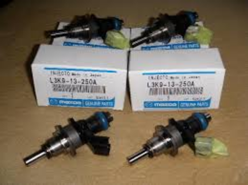 Genuine Mazda OEM Injector L3K9-13-250A x4