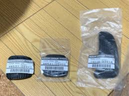Nissan OEM SKYLINE GT-R GTR R32 R33 R34 Accelerator Brake Clutch Pedals Pads