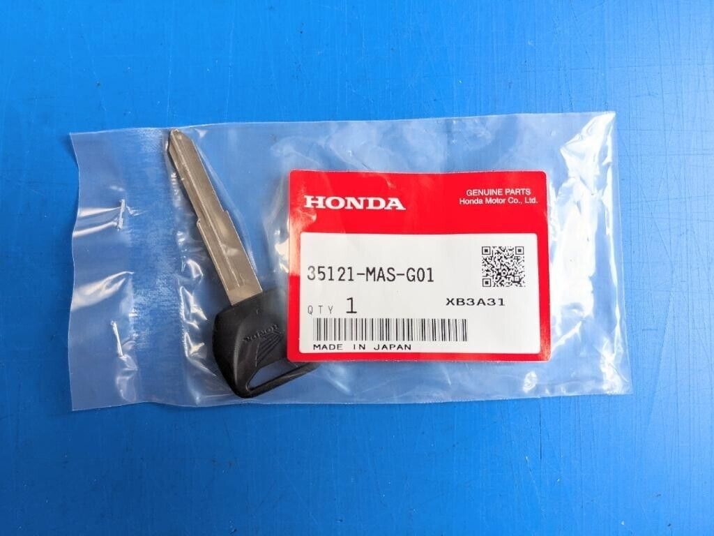 Genuine Honda Key Blank CBR 250 300 600 900 929 1000 RR F4 VTR VFR 800 CRF 250L