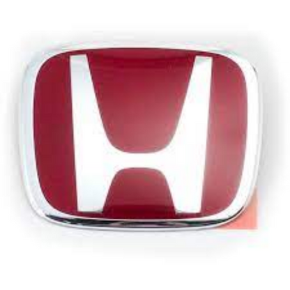 GENUINE HONDA OEM CIVIC FD2 TYPE-R Front & REAR RED H EMBLEM BLACK TRIM