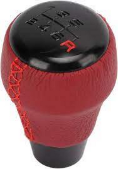 Genuine HONDA OEM CIVIC Type-R 2017- 6Speed Red Leather Shift Knob