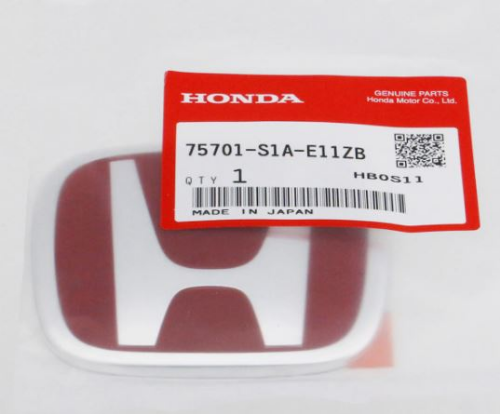 Genuine  Honda OEM ACURA NSX NA1 NA2 Type-R Red Emblem 75701-S1-AE11ZB