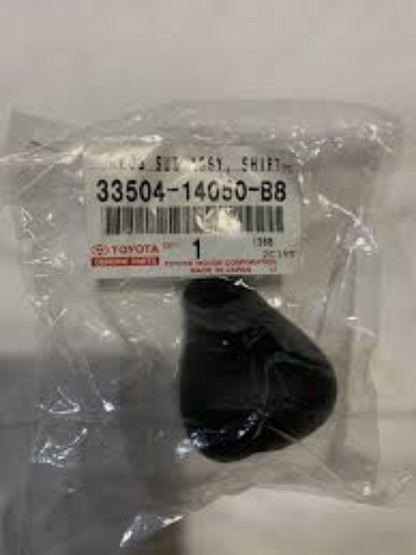 Genuine Toyota OEM 5 Speed Black Rubber Shift Knob Gear Lever 33504-14050-B8