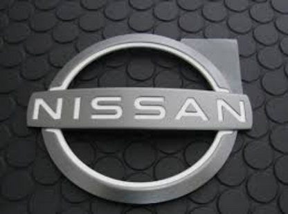 Genuine Nissan OEM 370Z Front Bumper New Logo Emblem 62890-6GP0A